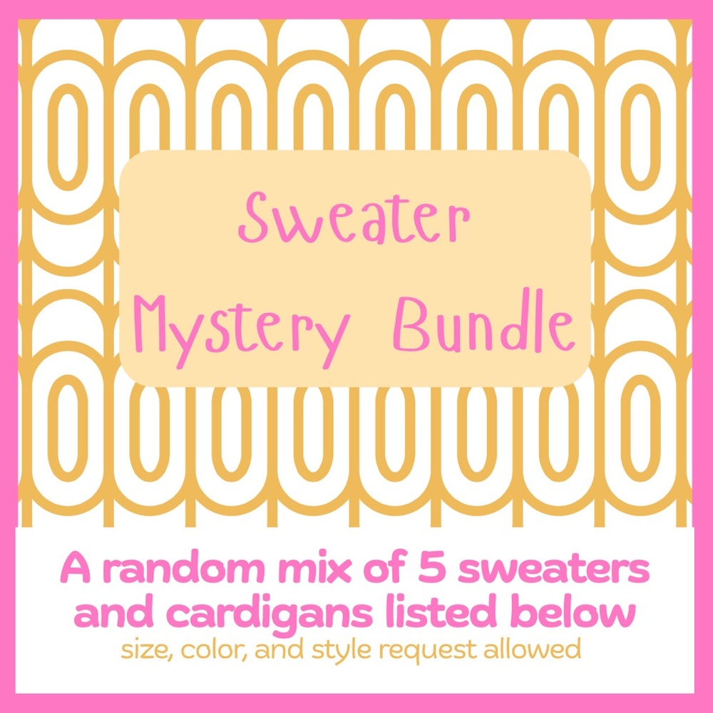 Sweater Mystery Bundles